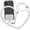 White, variant on Phone Lanyard, Neck Strap and Wrist Tether Key Chain Holder Universal for Phone Case Anchor Fit All Smartphones
