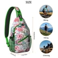 thumbnail image 5 of Sling Backpack Adjustable Shoulder StrapCrossbody Sling Bag for Men Women Travelers Cactus, 5 of 6