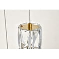 thumbnail image 5 of Elegant Lighting Polaris 12 Light Royal Cut Crystal LED Pendant in Gold, 5 of 7