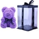 thumbnail image 1 of Oso de rosas con flor eterna, regalo de San Valentín, Tanabata, floristería, supermercado, oso de espuma de PE para abrazar flores, oso de rosas, 1 of 6