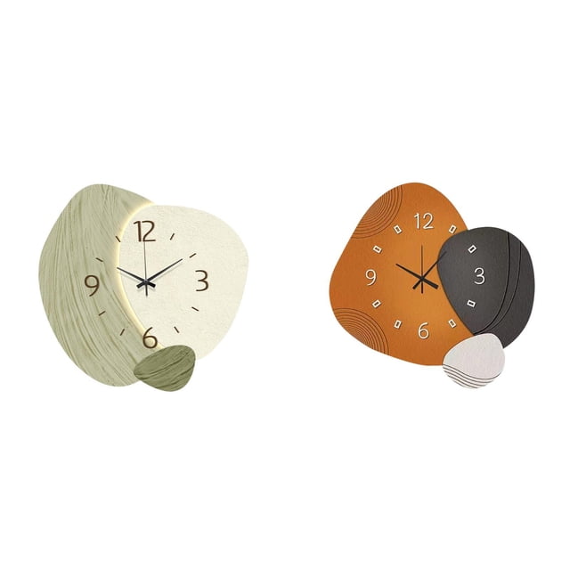 Reloj de pared moderno silencioso, sencillo y decorativo para colgar en la pared, para cocina, oficina, dormitorio, baño, restaurante, hogar, festival