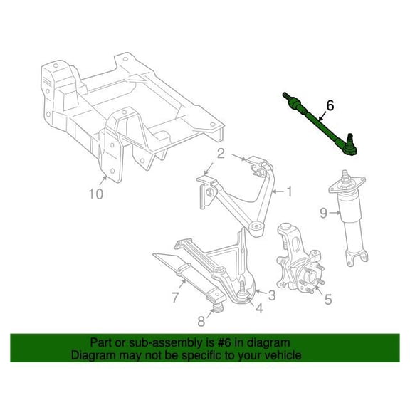 GM 88955488 End Kitrr Susp Adj Link Otr