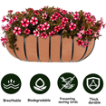 thumbnail image 3 of 3Pcs Hanging Basket Lining Trough Planter Liner Accessory Foldable Window Box Liners Felting for Porch Eaves 36inch, 3 of 6