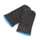 thumbnail image 2 of 2 fundas para dedos de juegos móviles de 24 puntadas, antisudor, antideslizantes (negro y azul)., 2 of 9