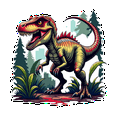 thumbnail image 6 of cartoon Dinosaur Theme Stickers, Waterproof Dinosaur Theme Sticker for Water Bottle Laptop Phone Cases Planner Skateboard Luggage Helmet Party Favor Decor, Ideal for Adults Teens Teacher Rewards, 6 of 9