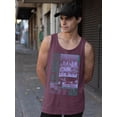 thumbnail image 2 of Los Angeles City View Outfit Tank Top Men's -SelectDesign, 2 of 4