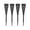 02_Black【Ground Insert Vase x2】, variant on Ground Insert Cemetery Flower Vases, Hollow-Carved Grave Vase with Spikes, Outdoor Gravesite Decor for Yard, Garden Planter for Dried Flowers, 2pcs, by IHXORA