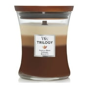 WoodWick Medium Hourglass Trilogy Scented Candle, Caf Sweets, 9.7 oz