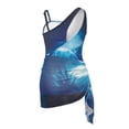 thumbnail image 5 of POLERO Cute Axolotl Print One-Piece Swimsuit with Mesh Cover Up - Quick Dry, Adjustable Straps for Girls 7-18 Years | Beach & Pool Vacation, 5 of 10
