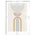 thumbnail image 5 of Art.com MidCentury Minimalist Boho 3 Art Print by Urban Epiphany, White Frame Wall Art, 17" x 23", 5 of 5