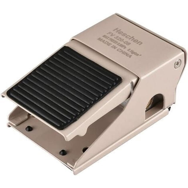 Interruptor de pedal neumático FV-320, pulsador, rosca PT1/4, 3 vías/2 posiciones, caucho antideslizante