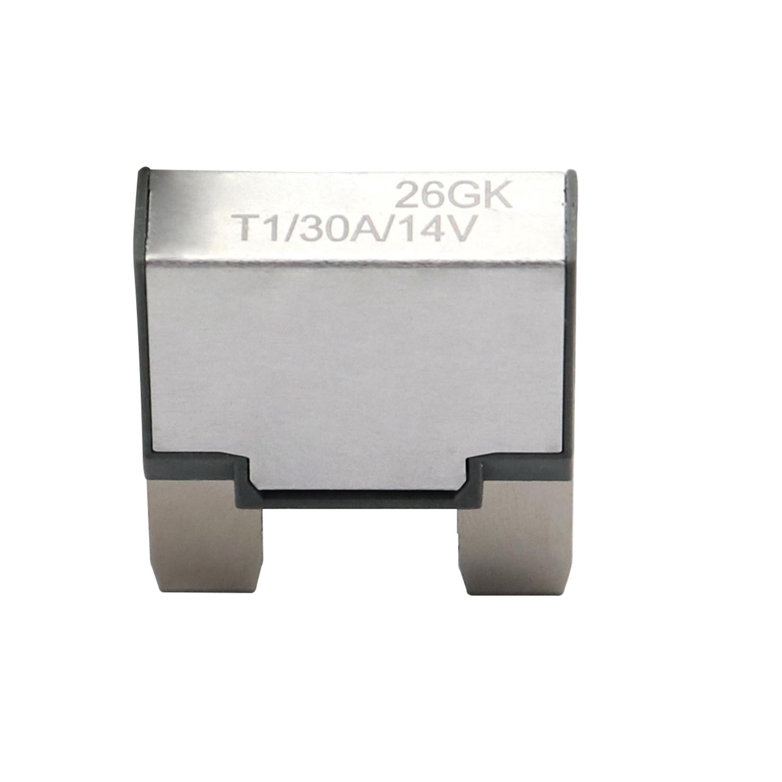 Disjoncteur Thermique T1 à Réinitialisation Automatique 30A - Unipolaire, Montage Encliquetable - Pour Auto, Moto, Bateau 12/24V
