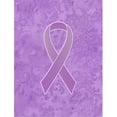 thumbnail image 1 of Lavender Ribbon for All Cancer Awareness Garden Flag Size - 11 x 15 In., 1 of 1