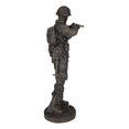 thumbnail image 4 of WW2 Marine Private Combat Soldier Taking Aim with Rifle During Patrol Figurine, 4 of 9