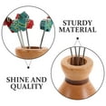 thumbnail image 3 of Minkissy 1 Set Cartoon Fruit Forks Made Of Wood For Festive Parties Serving, 3 of 6