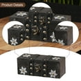 thumbnail image 6 of FVDPWYE Jewelry Storage Box Compact Jewelry Organizer for Brooches Necklaces Wedding Gray, 6 of 9