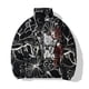 thumbnail image 4 of Chaleco cálido de invierno para hombre, chaqueta con estampado de mariposas, chaquetas para hombre, ropa holgada de algodón, ropa de calle Harajuku, ropa para hombre, abrigos fríos, 4 of 5