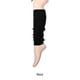 thumbnail image 4 of Qarigey Calentadores de pierna de ganchillo de punto de invierno de moda para mujeres calentadores de rodilla de tobillo suaves y elásticos Accesorios de disfraces negro, 4 of 6