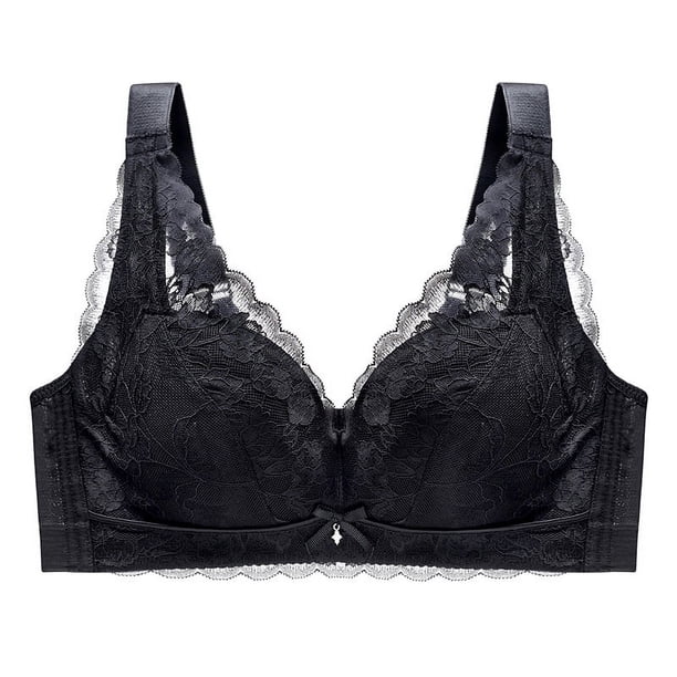 Sujetador pequeño de pecho grande, fino, fruncido, pecho auxiliar, ajustable, ropa interior de talla grande, sujetador antiflacidez para mujeres, para chicas gorditas