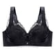 thumbnail image 1 of Sujetador pequeño de pecho grande, fino, fruncido, pecho auxiliar, ajustable, ropa interior de talla grande, sujetador antiflacidez para mujeres, para chicas gorditas, 1 of 6