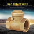 thumbnail image 3 of Check Valve, Swing Dn20 232psi 3/4 Female Brass Water One Way Thread Non Return, 3 of 5