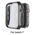 thumbnail image 2 of Pour Apple Watch7 Protecteur d'Écran Complet 3d Transparent 45mm, 2 of 4