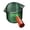 Green, variant on Double Spouts Measuring Cup with Wooden Handle Heat-Resistant of espresso Glasses for and Cocktail - Blue