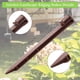 thumbnail image 2 of Estacas de Jardín Aoipend Paquete de 30, 25 cm, Plástico Resistente Marrón, 2 of 8