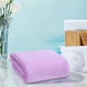 thumbnail image 4 of Solid Color Pineapple Reseau High Density Fleece Marginal Bath Towel Adult Solid Color Enlarged Bath Towel Thickened Marginal Towel 140x70cm, 4 of 4