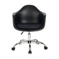 thumbnail image 7 of Hodedah Arm Bucket Seat Office chair in Black, 7 of 7