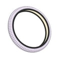 thumbnail image 2 of Fotbe Purple Checkboard Steering Wheel Cover Universal 15 in Car Accessories for Men Women,Steering Wheel Protector Comfortable Protective Case for SUV Sedan Decor, 2 of 8