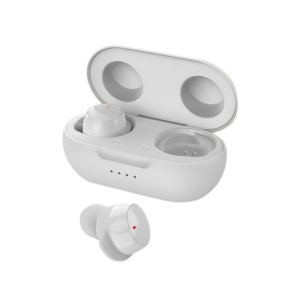 Auriculares Bluetooth, In-ear, Deportes y Juegos, Ultra-larga Autonomía, Duradera, Inalámbrica, Blanco