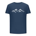 thumbnail image 4 of Generic Mens Stylish Graphic Print T-Shirts Palm Tree Print Short Sleeve Shirts Crew Neck Casual Summer Beachwear Tee Tops, 4 of 4
