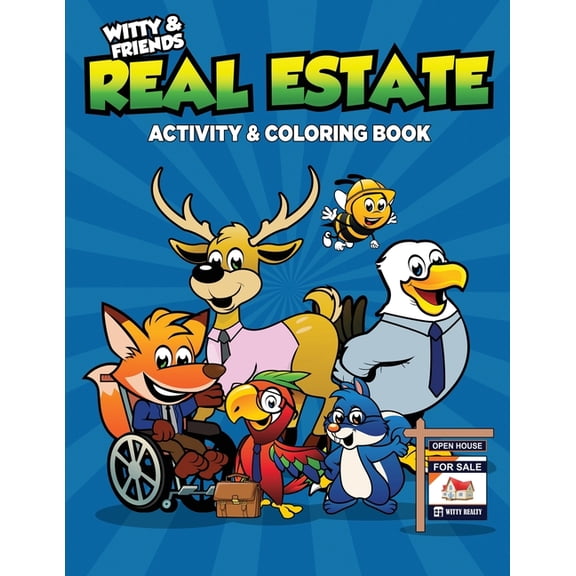 Real Estate Activity & Coloring Book, (Paperback)