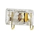thumbnail image 2 of Soporte para cabezal de ducha de pared, accesorio de baño, soporte para brazo de ducha (sin taladro) Oro, 2 of 9