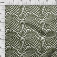 thumbnail image 2 of oneOone Georgette Viscose Olive Green Fabric Skins Animal Sewing Material Print Fabric By The Yard 42 Inch Wide, 2 of 4