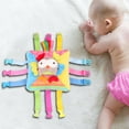 thumbnail image 4 of Juguete de aprendizaje para niños pequeños, juguete con cierre, estimulación táctil, juguete sensorial para bebés búho, 4 of 9