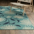 thumbnail image 5 of Oriental Weavers Meridian 9929S - Machine Woven Area Rug - 5'3" x 7'6" - in Blue/ Navy - Casual Style Patio, Deck, Porch, Mud Room Rug, 5 of 9