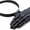Left - Black, variant on Yippzo Palm-Sized Sun Hat, Funny Hand-Shaped Sun Visor Headband, Adjustable Fit, Outdoor Summer Costume Accessory