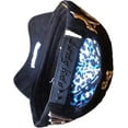 thumbnail image 5 of Dandy Hats x Lost Hills LH Chrome Adjustable Snapback Cotton Canvas Casual Cap, Black, 5 of 6
