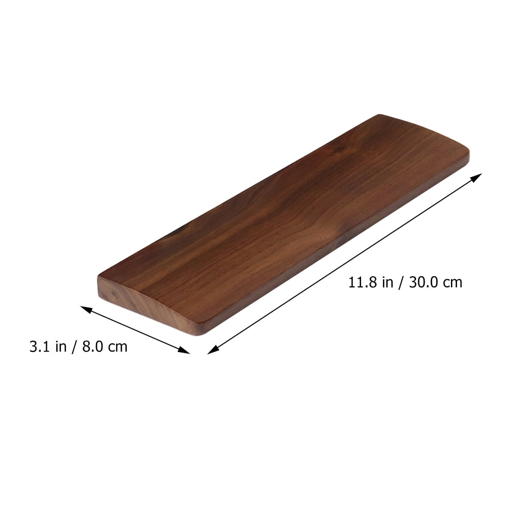 Tineasur Keyboard Wrist Rest Ergonomic Pad in Coffee for Comfortable Typing 1Set