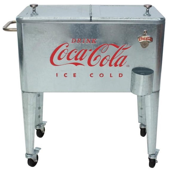 Leigh Country  Leigh Country Coca-Cola Galvanized Retro 60 qt. Cooler