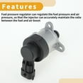 thumbnail image 4 of Unique Bargains Fuel Pressure Regulator Fuel Pump Regulator No.97384667/0928400634 for Chevrolet Silverado 2007-2010 Plastic Metal 20-70 Psi Corrosion Resistant 1 Pcs, 4 of 7