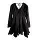 thumbnail image 3 of Vestido corto manga larga Behla J&B Talla S Color Negro, 3 of 4
