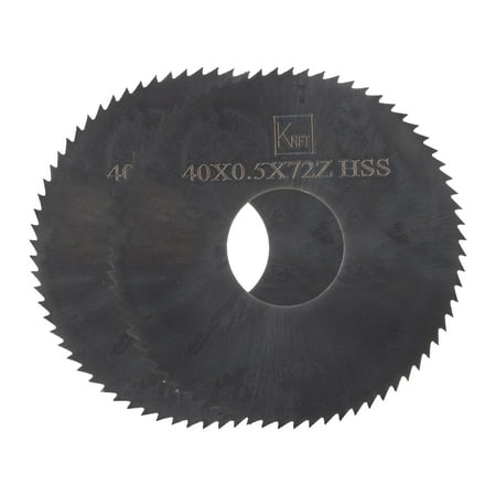 

Uxcell 2 Pack 40mm x 13mm x 0.5mm 72 Teeth Nitride Coated Circular Saw Blades Cutters