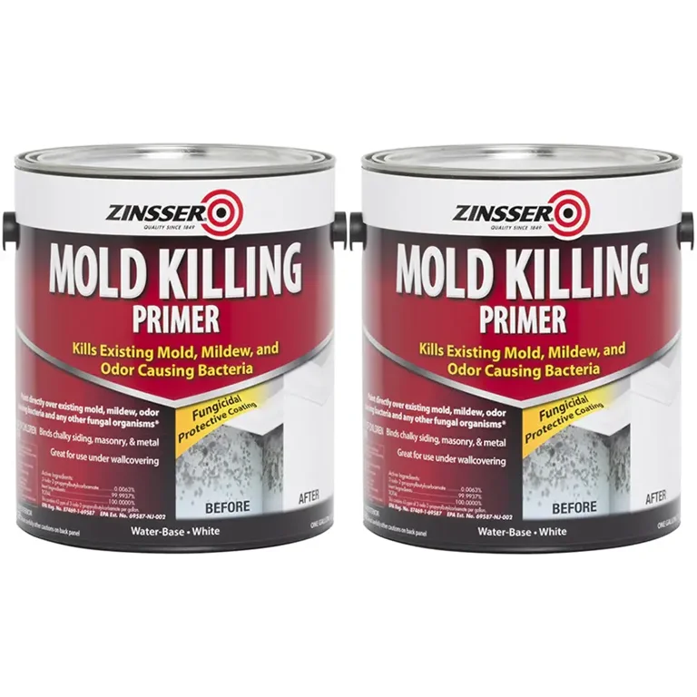 White, Zinsser Mold Killing Primer316097, Quart
