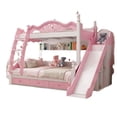 thumbnail image 2 of Litera Hello Kitty Princess, pequeño apartamento, tobogán de pie de madera maciza, cama para niños, 2 of 4