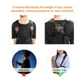 thumbnail image 4 of Sangle d'Épaule en Cuir Design Boucle Harnais Rembourré Réglable Accessoires pour Saxophones, 4 of 7