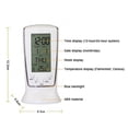 thumbnail image 2 of Abbracc Digital Alarm Clock Battery Operated Blue Backlight for Bedroom Large Number, 2 of 9