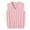 Pink, variant on Boys and Toddler's V-Neck Cable Knit Sweater Vest Kids Girls Solid Sleeveless Pullover School Uniform Sweater Vest (Coffee, 3-4 Years)